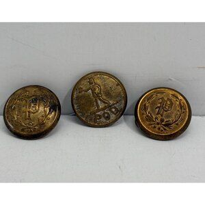 Vintage Antique Police and Post Office Uniform Buttons